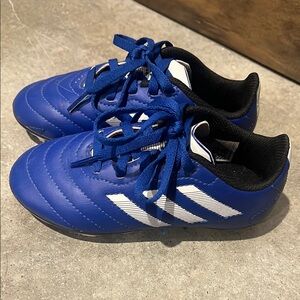 Adidas Kids Blue Soccer Shoes